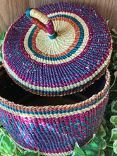 Load image into Gallery viewer, Abena Lidded Basket
