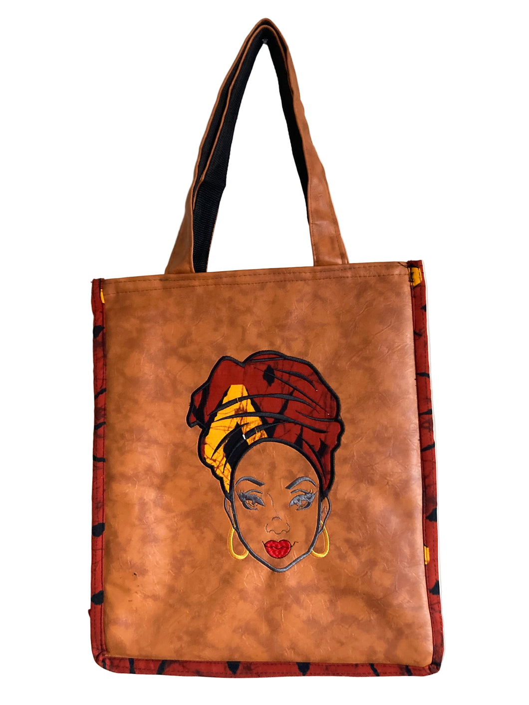 Harvest Headwrap Leather Bag