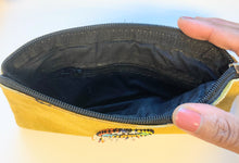 Load image into Gallery viewer, Yellow Beaded Wallet
