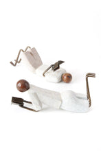 Load image into Gallery viewer, Set of Two Zimbabwean Simple Life Stone and Metal Readers
