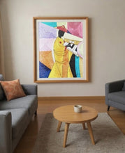 Load image into Gallery viewer, Piano Player- Thread Art

