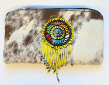 Load image into Gallery viewer, Animal Skin Beaded Purse
