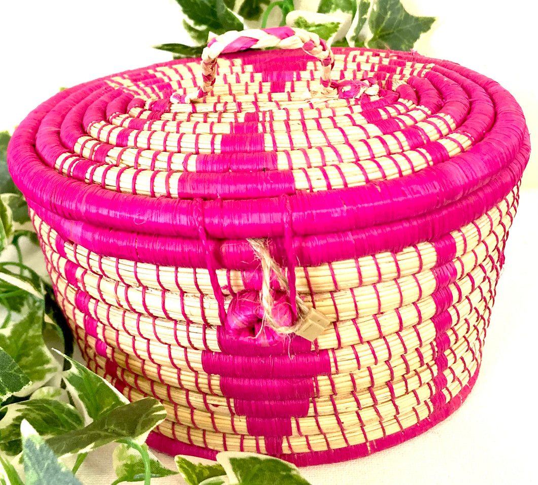 Fuschia Basket