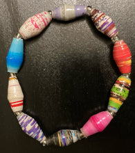 Load image into Gallery viewer, Single Paper Bead Bracelet (B)
