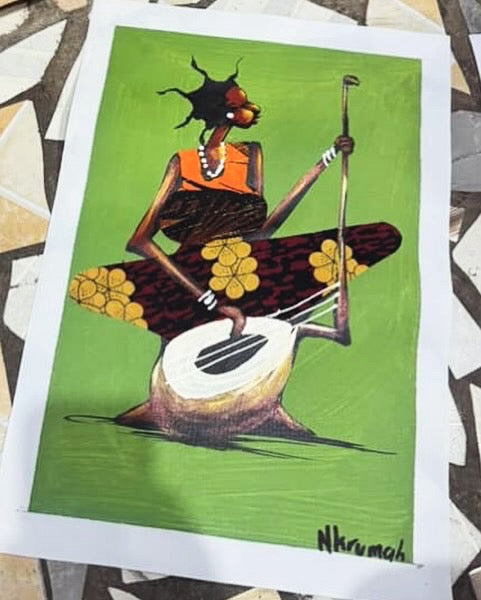 Music Maker Canvas Art