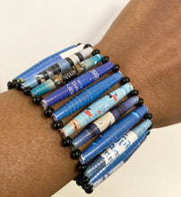 Load image into Gallery viewer, Brazilian Paper Beaded Links Bracelet
