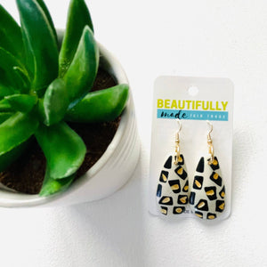 Kenya | Leopard Print Earrings