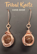 Load image into Gallery viewer, Brown Agate Earrings
