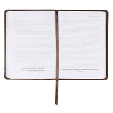 Load image into Gallery viewer, I Know the Plans Jer. 29:11 Brown Journal
