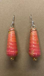 Coral Ombré Earrings
