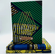 Load image into Gallery viewer, Faith Kitenge Journal (Green)
