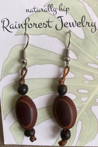 Everyday Rainforest Earrings- Tamarind