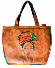 Load image into Gallery viewer, Autumn Head Wrap Leather Bag
