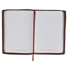 Load image into Gallery viewer, Be Still Brown Ps. 46:10- Brown Journal w/Elastic
