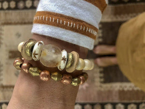 Sunkissed- Single Stack Bracelet