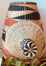 Load image into Gallery viewer, Teardrop Basket: Black, Rust &amp; Natural
