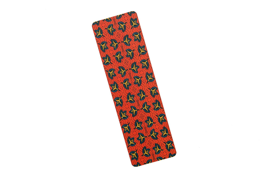 African Print Bookmark - Fans
