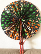 Load image into Gallery viewer, Folding Hand Fan - Green
