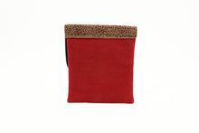 Load image into Gallery viewer, Red with Beige Spotted flap Crossbody Bag, Medium
