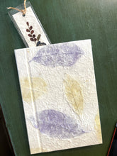 Load image into Gallery viewer, Mulberry Paper Bookmarks with real flowers
