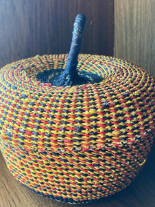 Kwame Lidded Basket