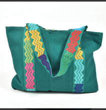 Load image into Gallery viewer, Teal Tote

