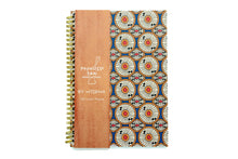 Load image into Gallery viewer, African Print Soft Cover Spiral Notebook - Circles
