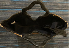 Load image into Gallery viewer, Mustard Black &amp; Brown Mudcloth Tote
