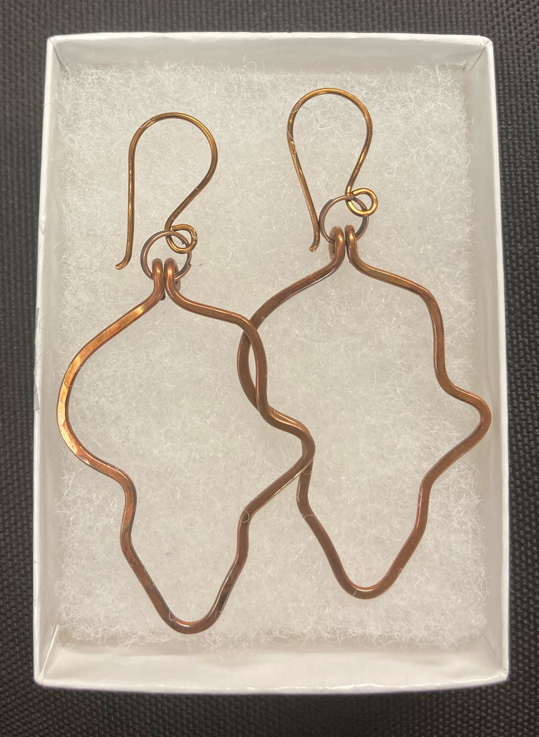 Africa Map Earrings