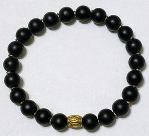 Onyx Stretch Bracelet