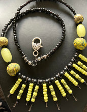 Load image into Gallery viewer, Citrus Glow Splash Beaded Necklace
