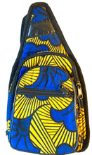 Load image into Gallery viewer, Blue Floral Sling Bag

