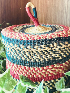 Afua Lidded Basket