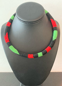 RBG Beaded Necklace