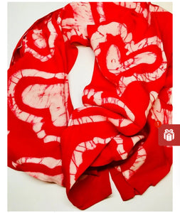 Red Heart Infinity Scarf