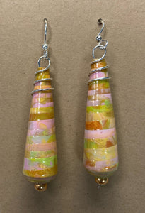 Spiral Art Earrings