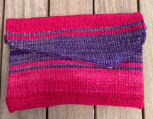 Load image into Gallery viewer, Peruvian Andina Clutch - Fuschia &amp; Purple
