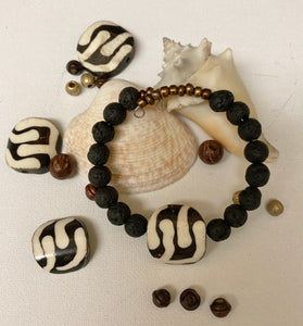 Batik Wrap Bracelet