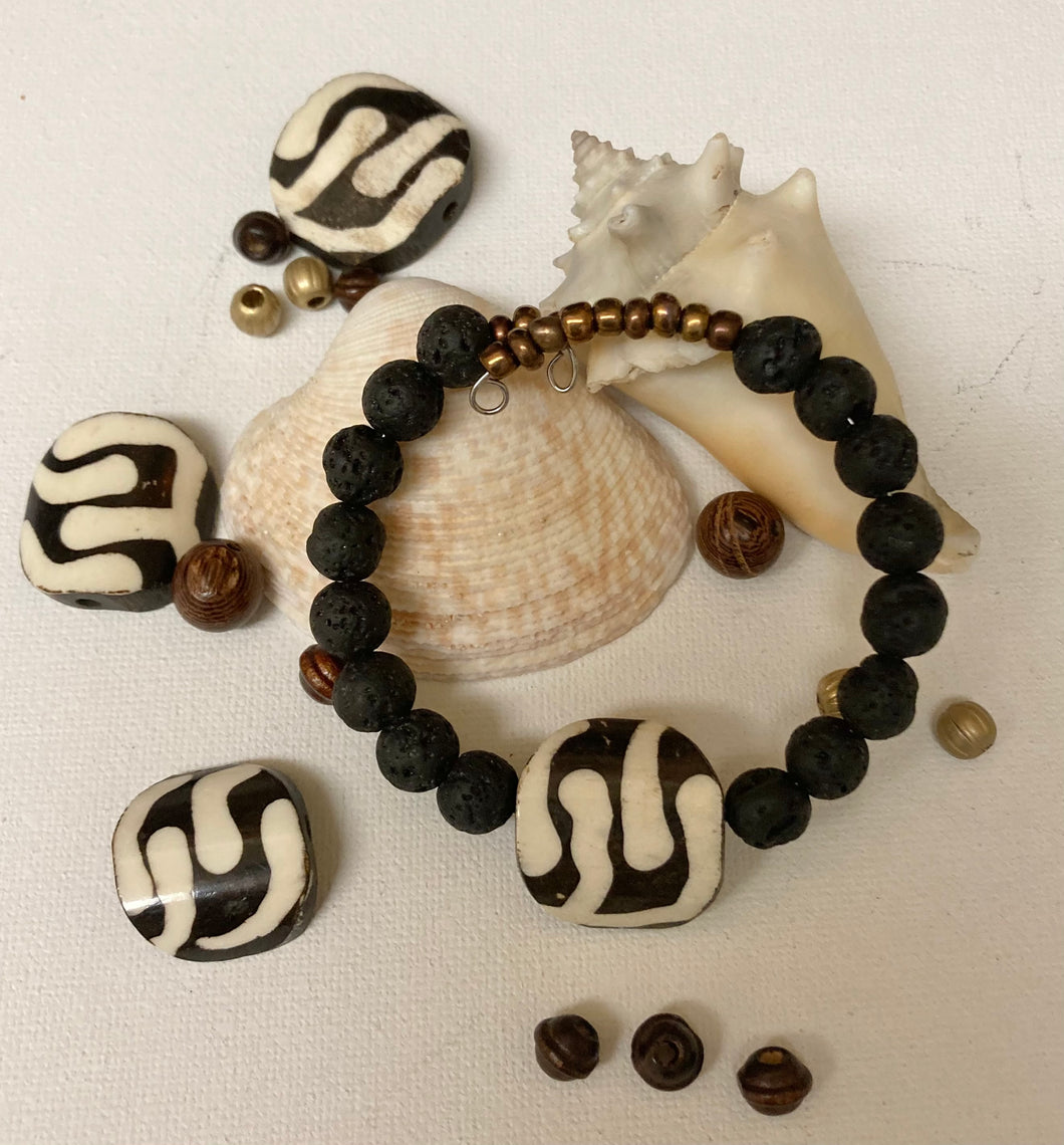 Batik Wrap Bracelet