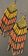 Load image into Gallery viewer, Autumn Fringe Earrings
