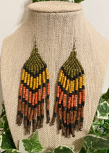 Load image into Gallery viewer, Autumn Fringe Earrings
