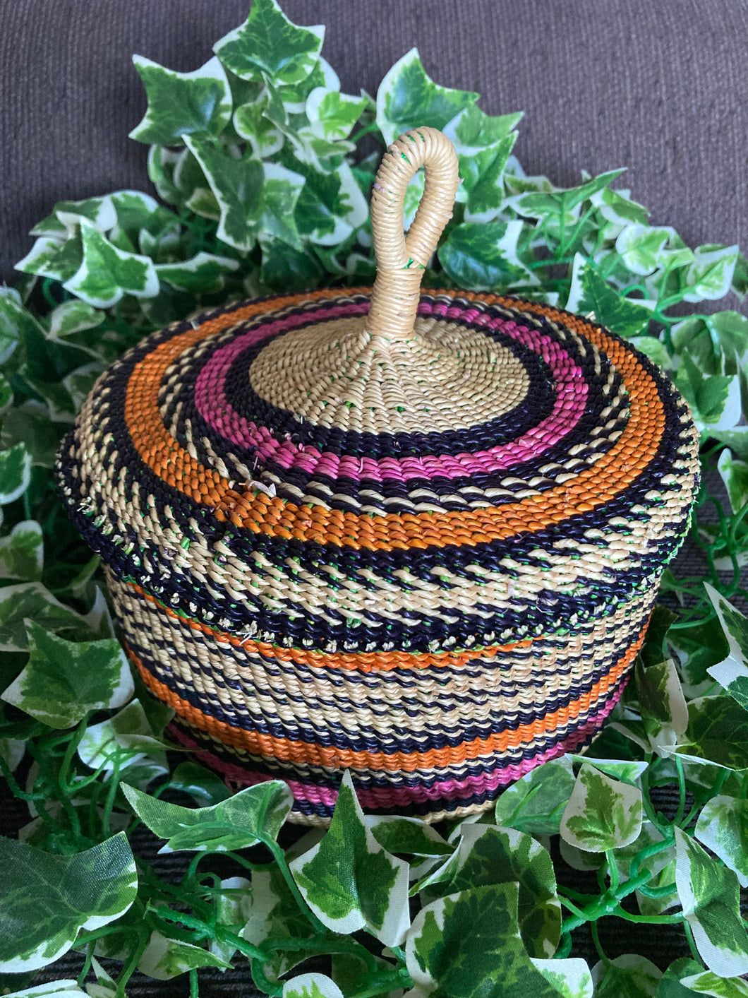 Harmony Lidded Basket
