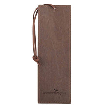 Load image into Gallery viewer, The Lord Is My Strength Ex. 15:2- Brown Faux Leather Bookmark
