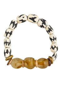 Camel Batik Stretch Bracelet