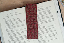 Load image into Gallery viewer, African Print Bookmarks - Red Blossom
