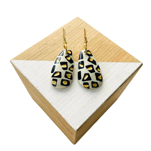 Kenya | Leopard Print Earrings