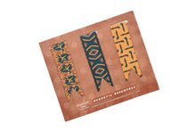 Load image into Gallery viewer, Magnetic Bookmark Set - African Print
