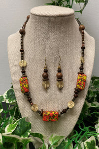 "Afua"  Necklace Set