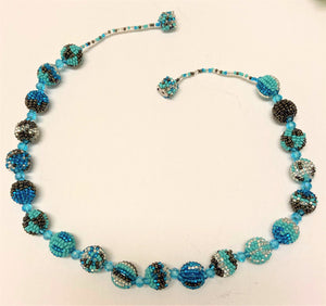 Azul Beaded Necklace