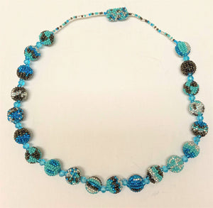 Azul Beaded Necklace